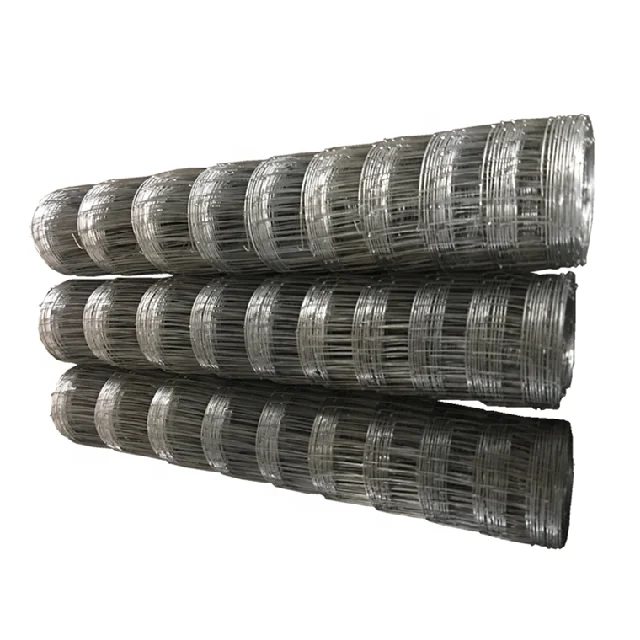 Hot-dip galvanized Woven Wire fence hinge joint field fence livestock farm fence