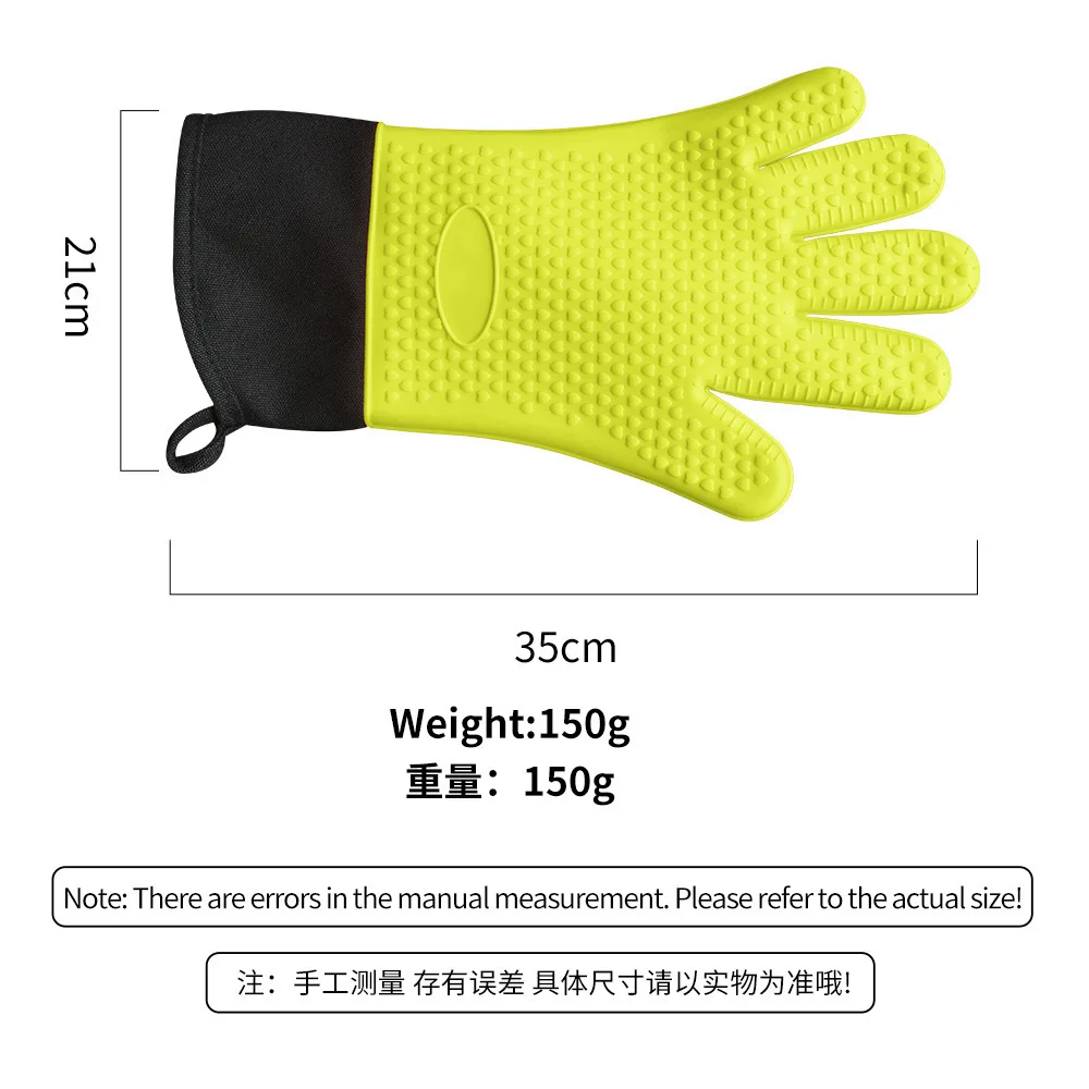 Multi Color Silicone Baking Gloves Silicone Insulated Gloves For Cooking