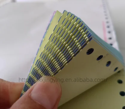 Wholesale Perforated Computer Typing CB CFB CF Continuous Copy Ncr Carbonless Paper A1 for Dot Matrix Printer Paper
