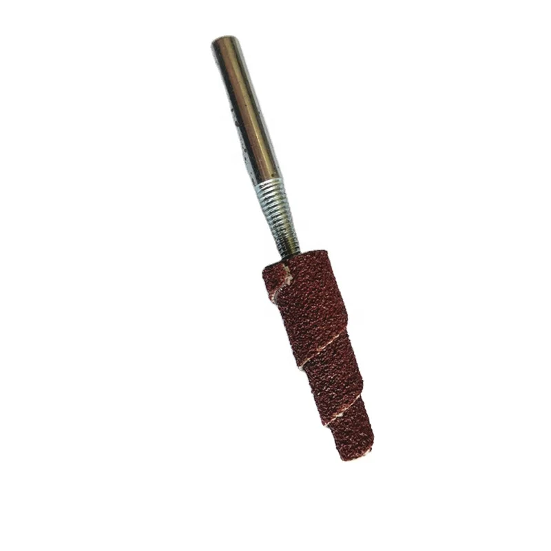 quick change Abrasive Cloth Grinding Head sanding paper Flap Wheel with Shaft Polishing Metalworking Rust Cleaning dremel access