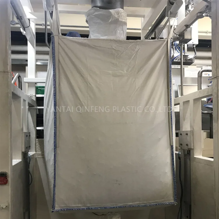 1ton plastic pp woven fibc bulk big jumbo fibc bulk package bag for sand crushed stone building material Granules