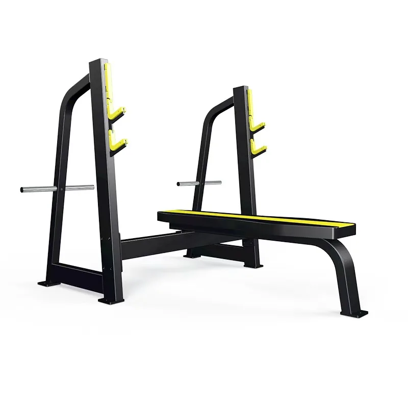 Olympc Flat Bench Press Workout Gym Weightlifting Bench Commercial Gym Fitness Equipment Weight Sports Luxury Flat Bench