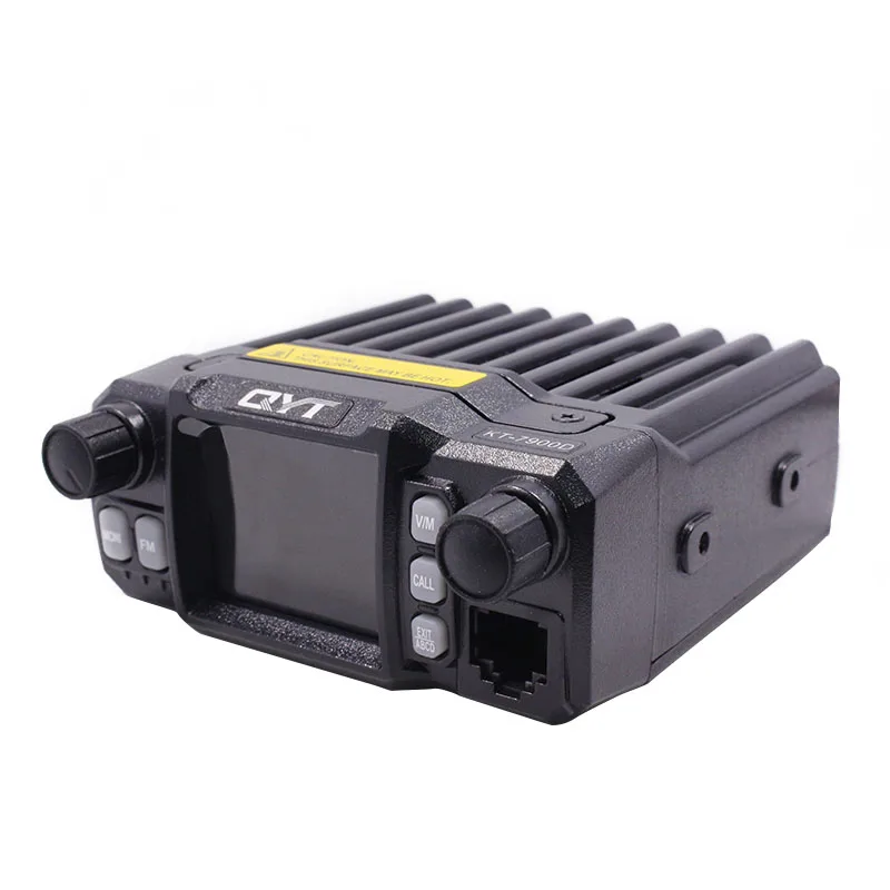 Мини-мобильное радио QYT KT-7900D 25W Quad Band 144/220/350/440MHz УФ-трансивер KT7900D с блоком питания и кабелем программирования