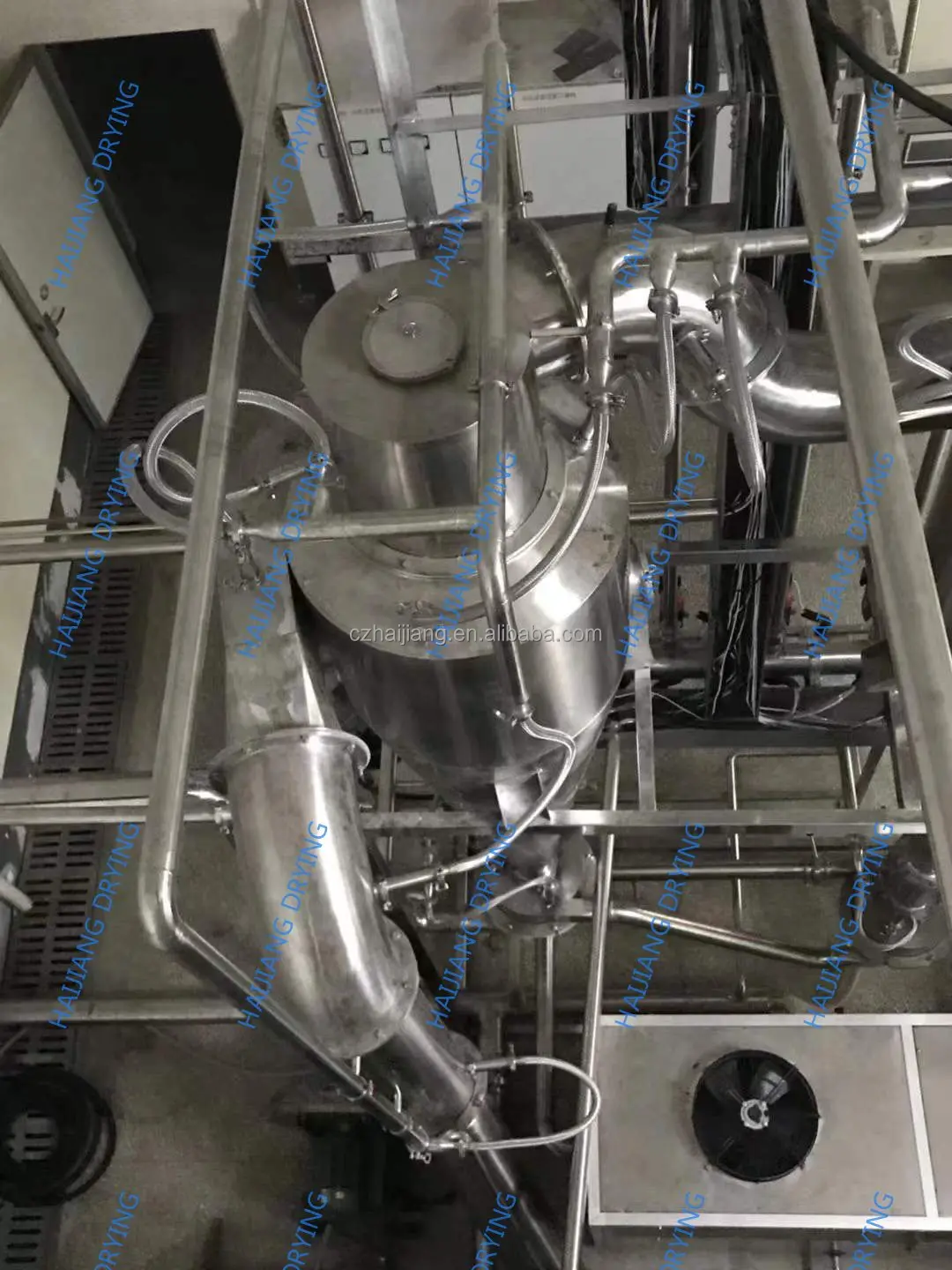 LPG High Speed Quality for Industrial Egg Powder Centrifugal Instant Coffee Prix GMP Fruit Juice Spray Dryer Machine