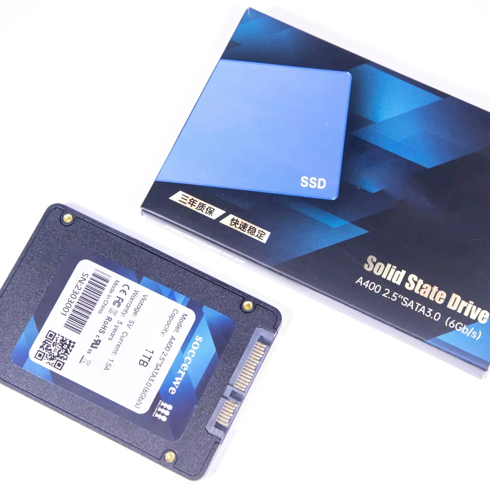 Совместим с Samsung 870 EVO 2 ТБ SSD, высокопроизводительный SATA III, 2,5 дюймовый внутренний SSD для быстрого доступа к данным