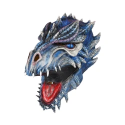 Latex Mask Dinosaur costume Headgear realistic halloween mask party masks for adults masquerade men