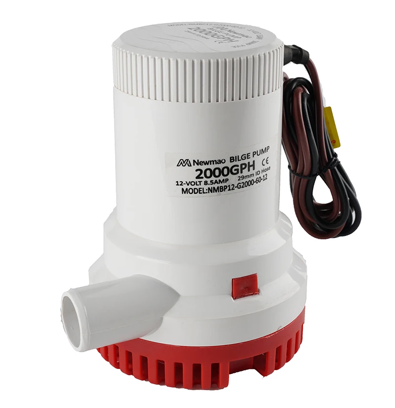 Newmao 12v bilge pump with 2000GPH for marine