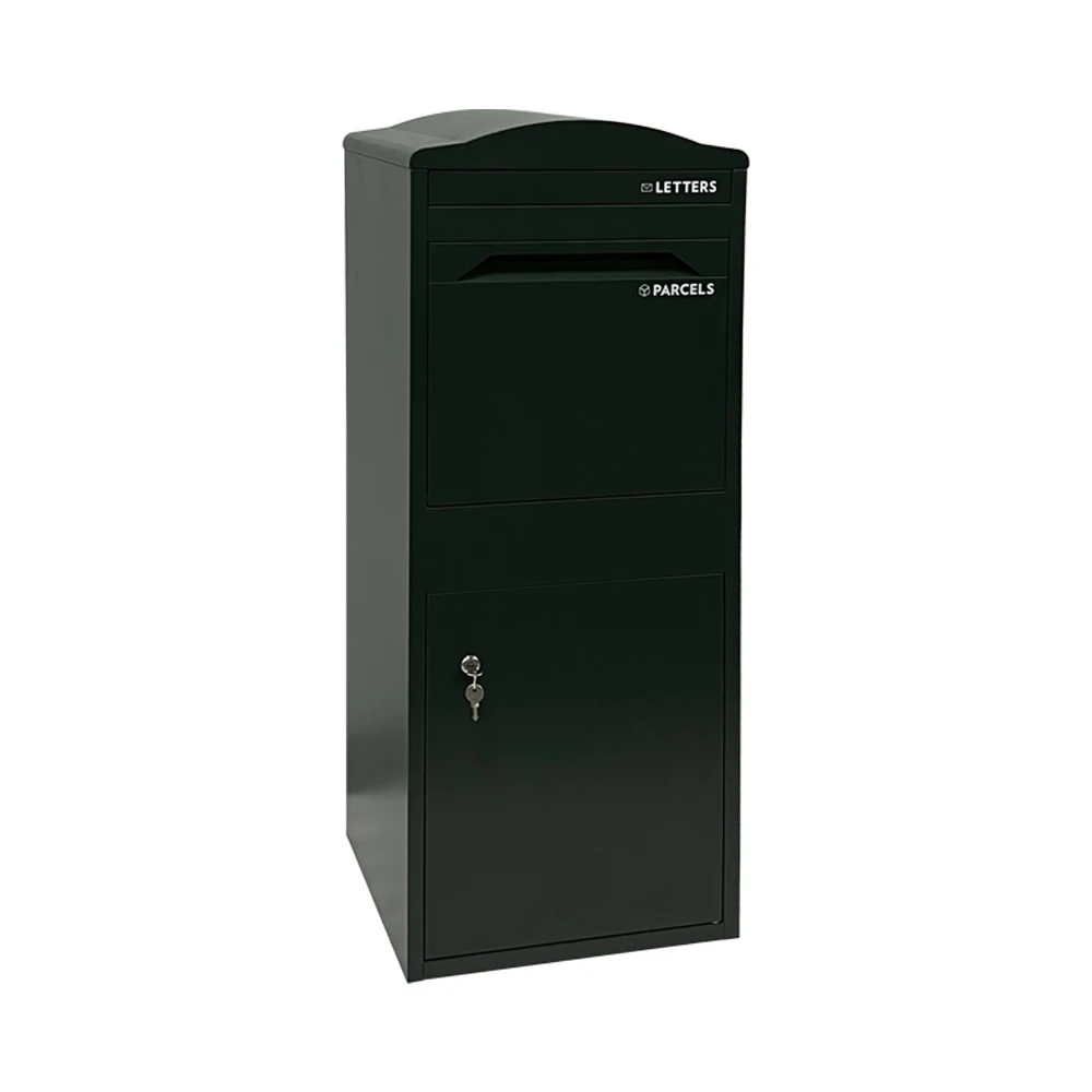 JDY High Quality Smart Parcel Box Large Curved Top Front Access Parcel Drop Box