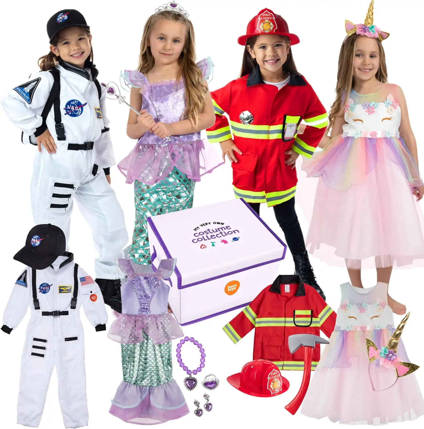 Kids dress up costumes collection Kids fancy dress costumes for pretend play and girls princess dress up games