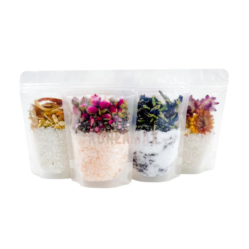 Bath Soaking Crystal Pink Salt Natural Organic Himalayan Bath Salts pink salt