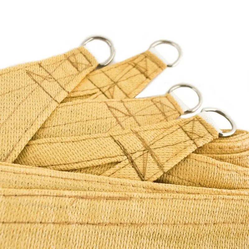 
8 years Sand color Beige color Flat wire 180GSM 100% Virgin HDPE add 5% UV for sun Shade sail for canopy 
