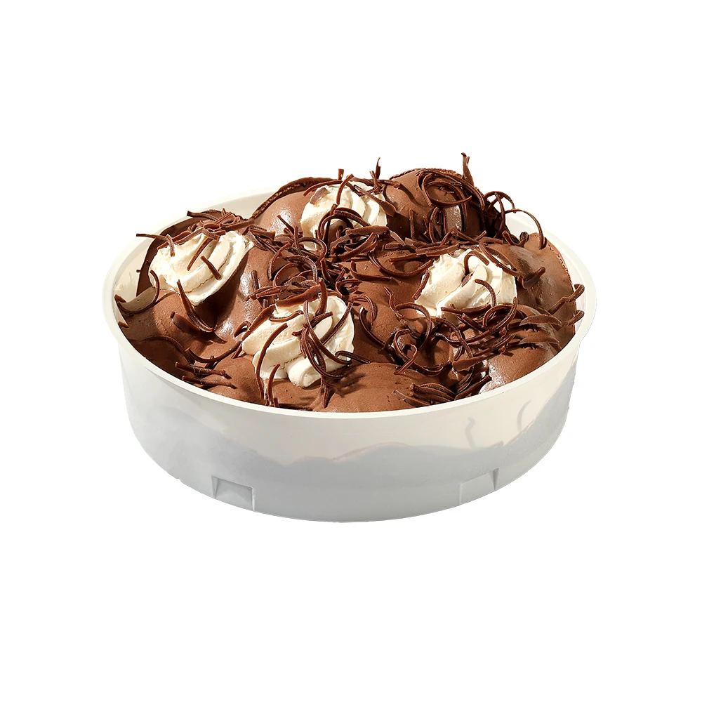 
Black Profiteroles confectionary 11 cream puffs boxes frozen dairy cake supplies dessert 