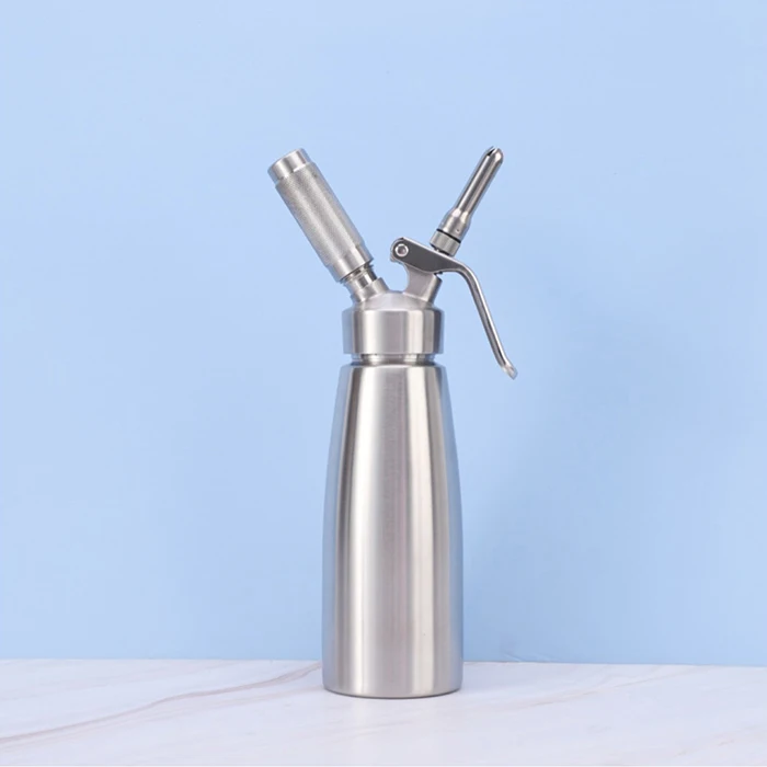 Highly Durable Whipped Cream Dispenser Professional Grade Aluminum Canister Cream Maker Whipper with Nozzles