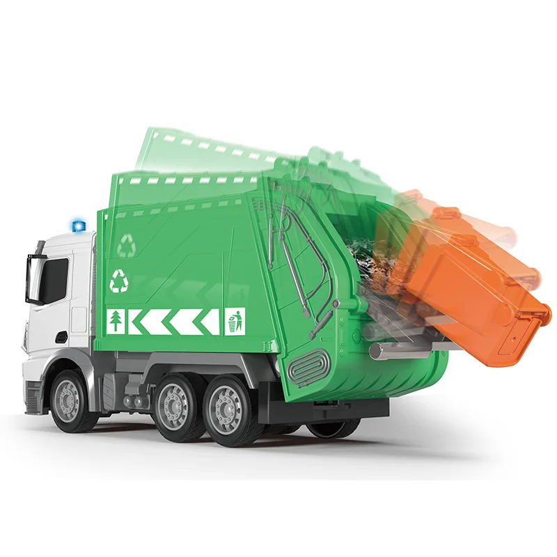 
RC Toy For Kids Remote Control Sanitation Truck Model City Purifier Team Series garbage trucks 