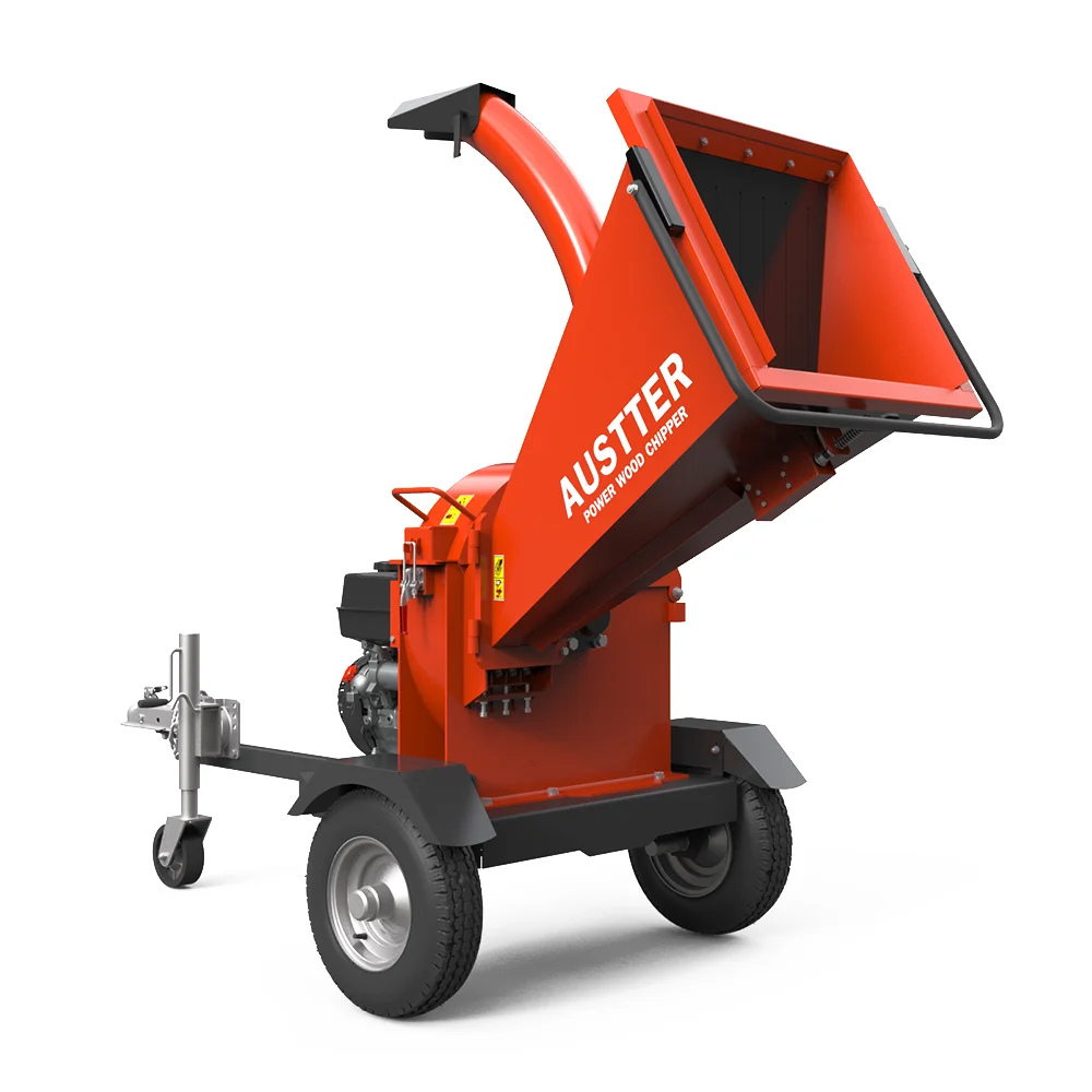  Тяжёлый газовый двигатель 15 л.с. переносная машина для дробления деревянных стружек дробилка древесины