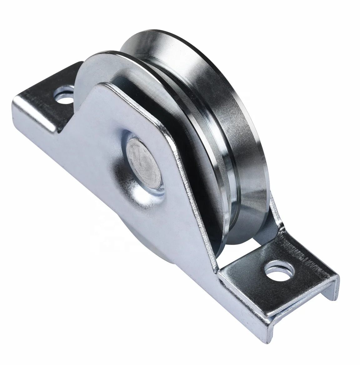90mm sliding gate wheel u groove sliding gate roller with interior bracket