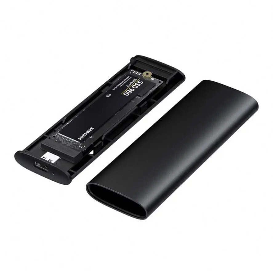 Aluminum M.2 Nvme Ssd Case 2Tb Usb 3.1 High Speed Data Transfer Adapter Portable M.2 Nvme Ssd Enclosure