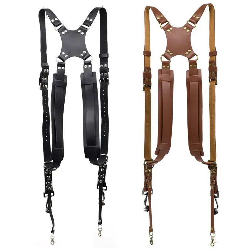 Genuine Leather Camera Shoulder Strap Belt Vintage Durable Leather Strap For Camera
