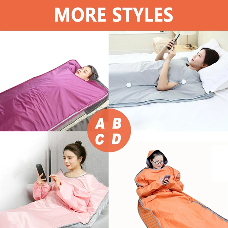 OEM/ODM Home Spa Relaxation Slim Detoxification Body Shaper Far Infrared Sauna Blanket 2024 For Weight Loss And Detox