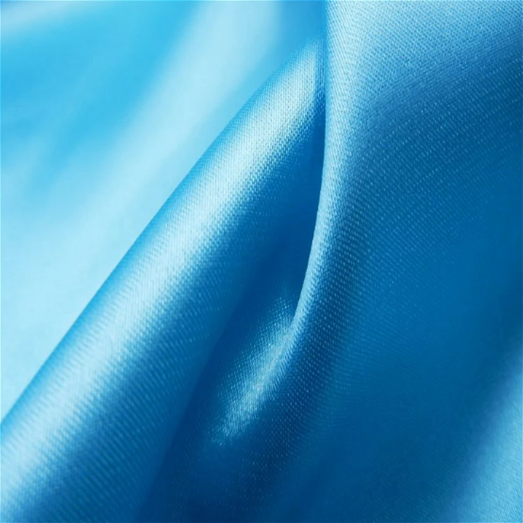 Polyester Single Sided Mi Chi Satin Fabric Silky Pajama Sling Dress Tube Top Skirt Classic Cheongsam Fabric
