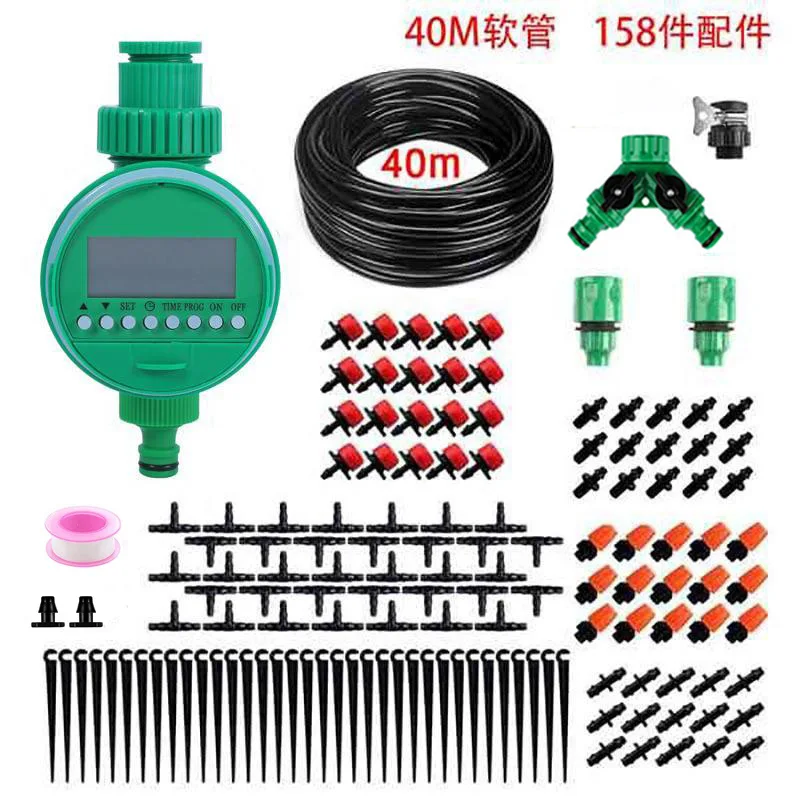 Timed spraying 35/40/50M garden watering kit sprinkler drip system watering set garden automatic drip Irrigation watering kit