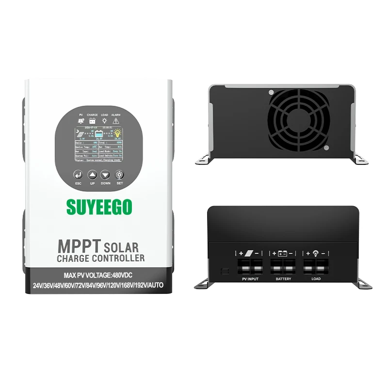 SUYEEGO High Volt 12V-120v /192v 60A 120A PV Input 480v MPPT Solar Charger Controller Regulator For Lead Acid , Lithium Battery