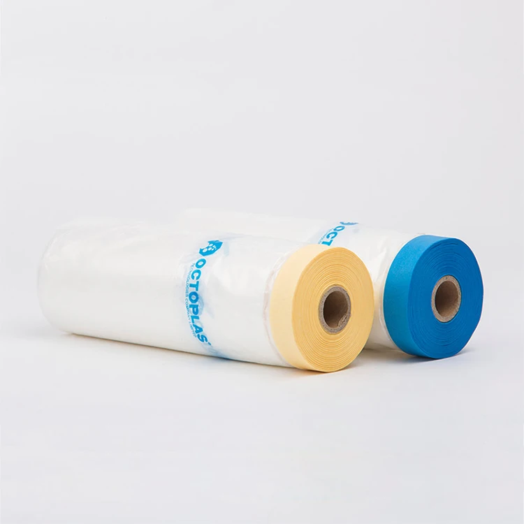 
Wholesale High Quality Face Plastic Masking Film Roll Made In China 