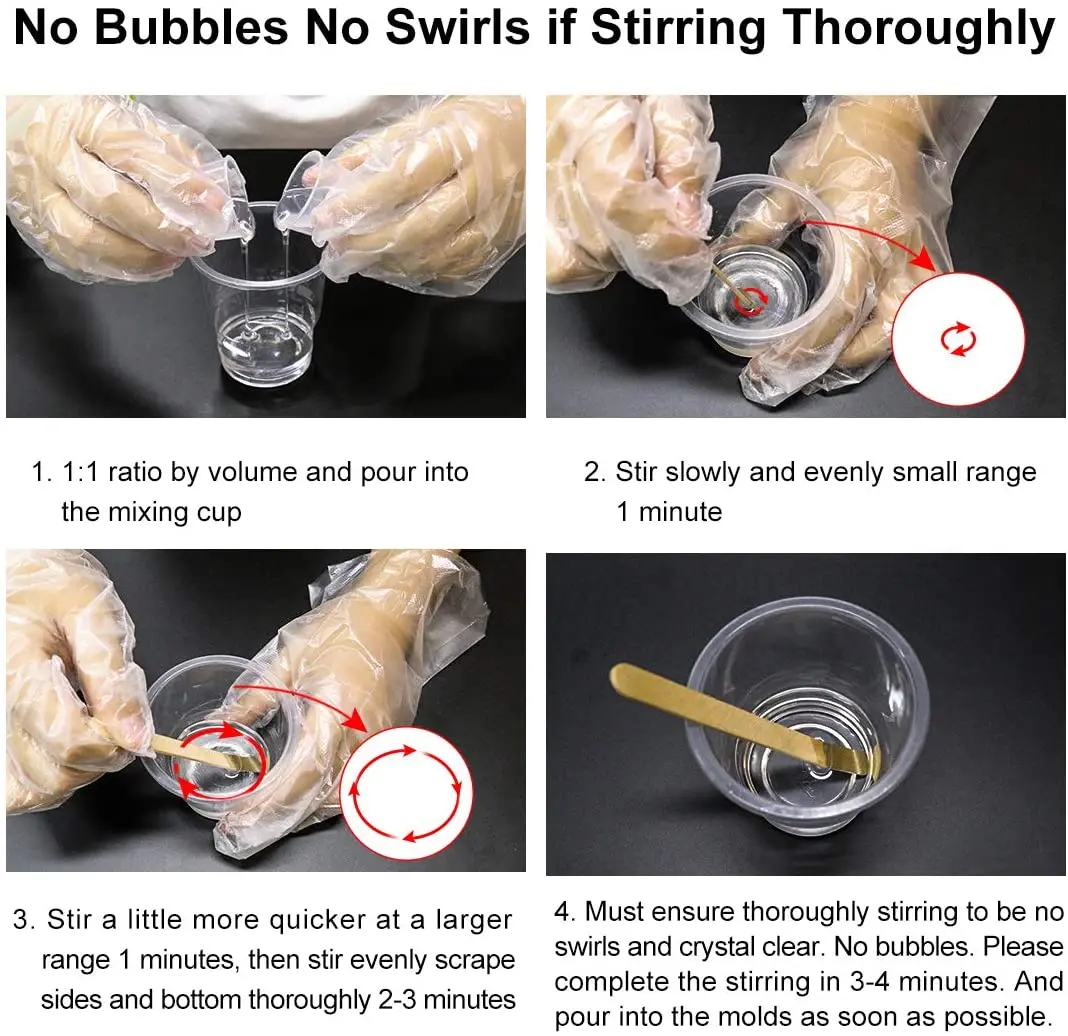 Resin Epoxy Casting Resin 1:1 Ratio Resin