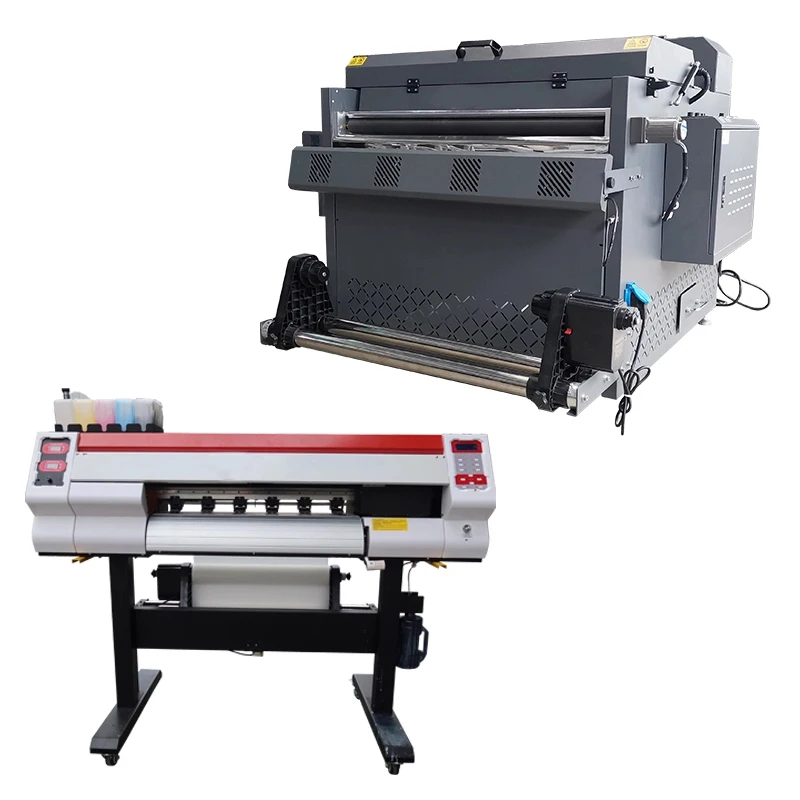 2024 New Generation Dtf Printer For Eps 30cm 60cm A3 Transfer Pet Film Printing Machine inks films and hot melt powder materials