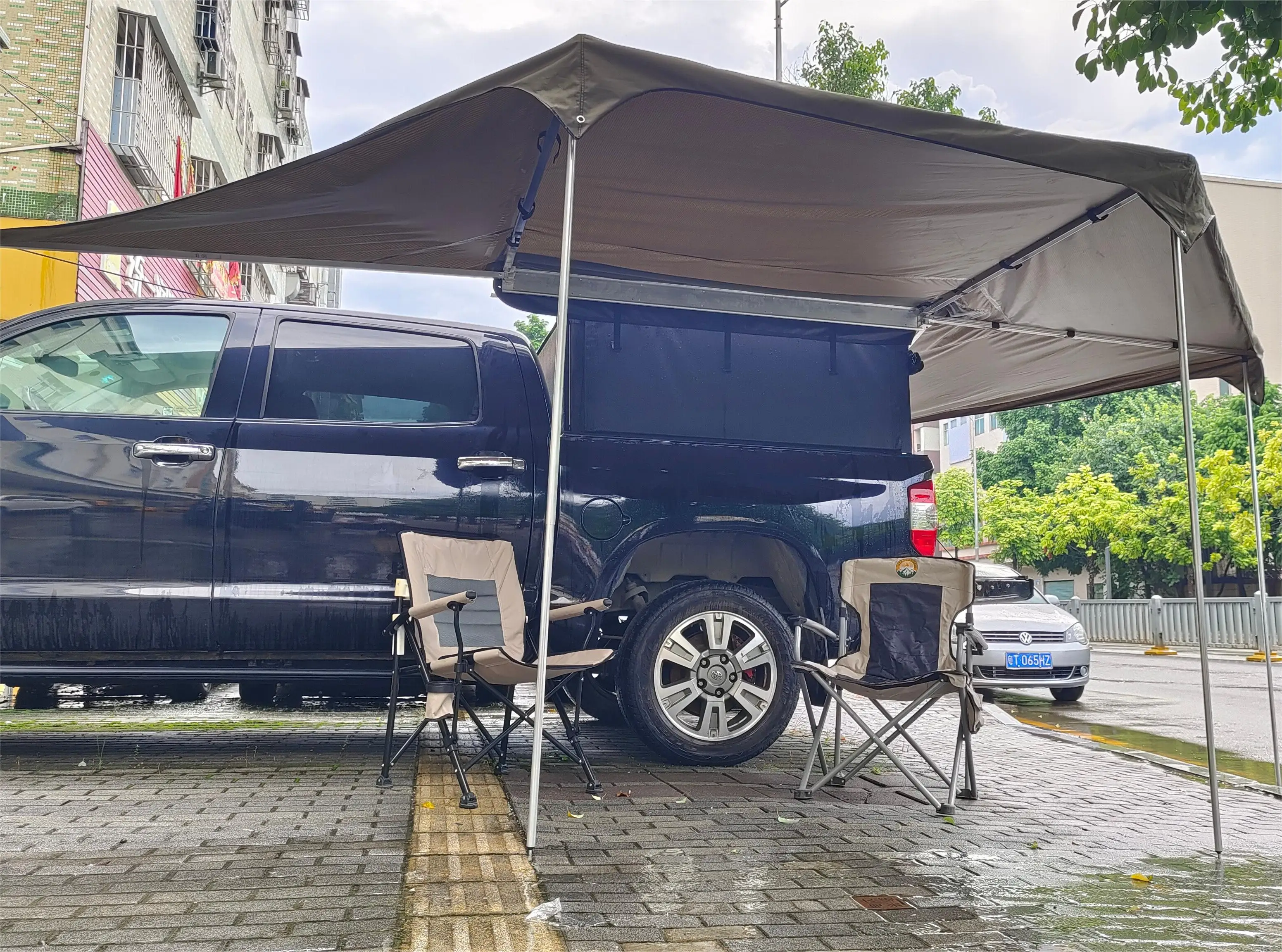 270 Degree Foxwing Car Side Awning SUV Truck  Camping Outdoor  Roof  Retractable Awn