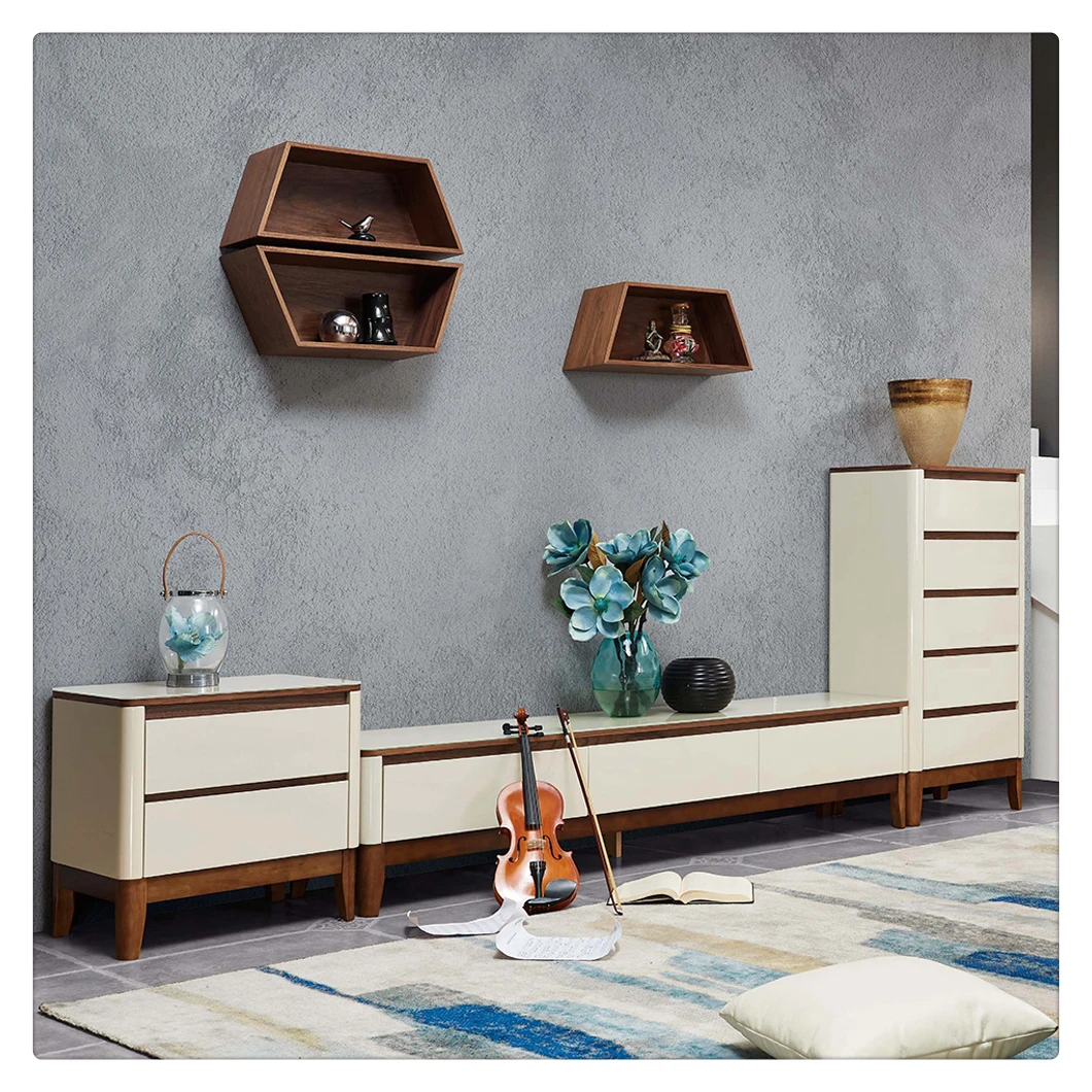 2021 Hangzhou Vermont Living Room Furniture Wall TV Cabinet