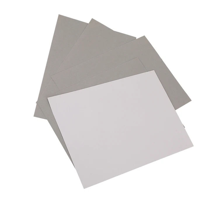 
Superior Manufacturer 450 GSM Grey White Paper Duplex Board 
