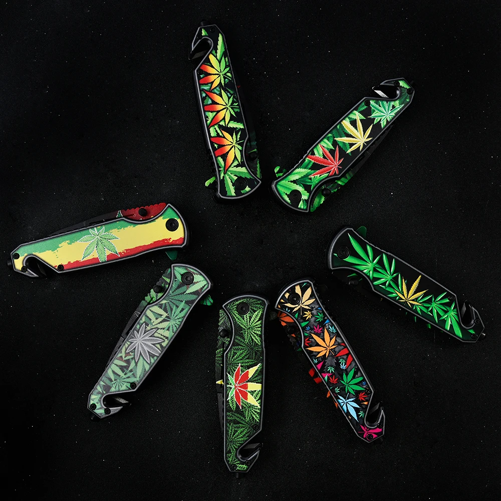 OEM/ODM custom folding wholesale foldable pocket knives outdoor hunting survival tactical camping knife knifes couteau pliant