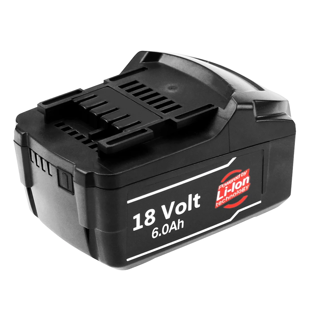 Сменные батареи MTB18B для Metabos литий-ионные 18 В 3.0Ah 4.0Ah 5.0Ah 6.0Ah 625591000 электроинструменты садовые инструменты