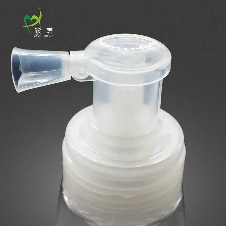 180ml Clear Plastic PET Skin Care Baby Talcum Dry Shampoo Powder Spray Bottle With Dispenser Pump