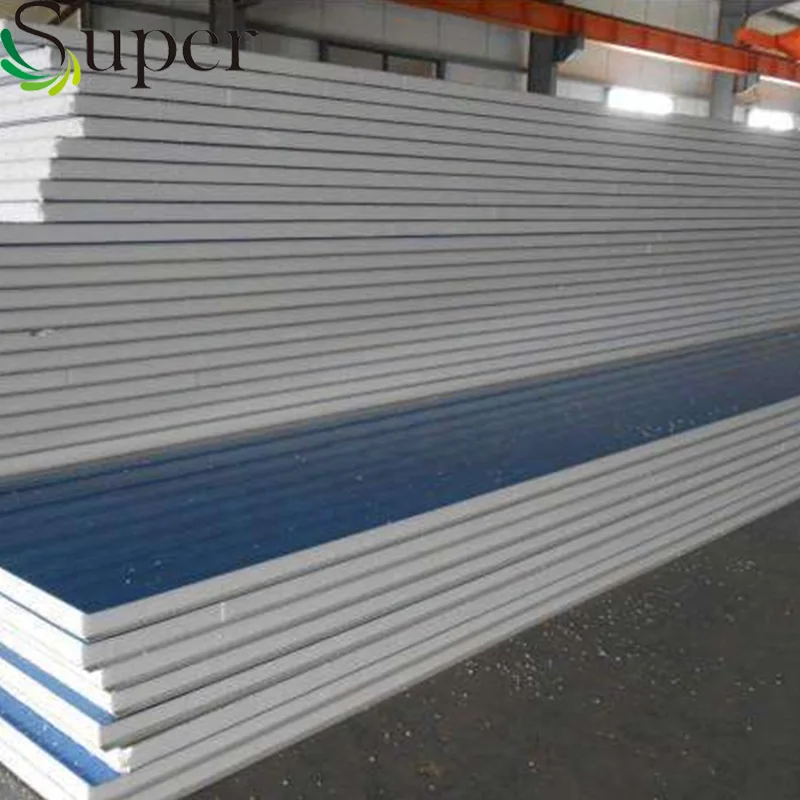 
Easy Assembled Sound Insulated EPS Sandwich Panel Warehouse 