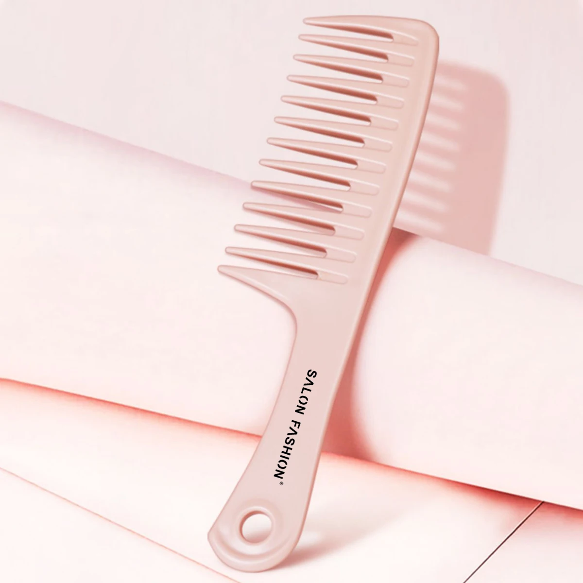 Custom Logo Extra Large Anti-Static Wide Tooth Shower Hair Comb for Home and Salon Use Hairdressing Tool