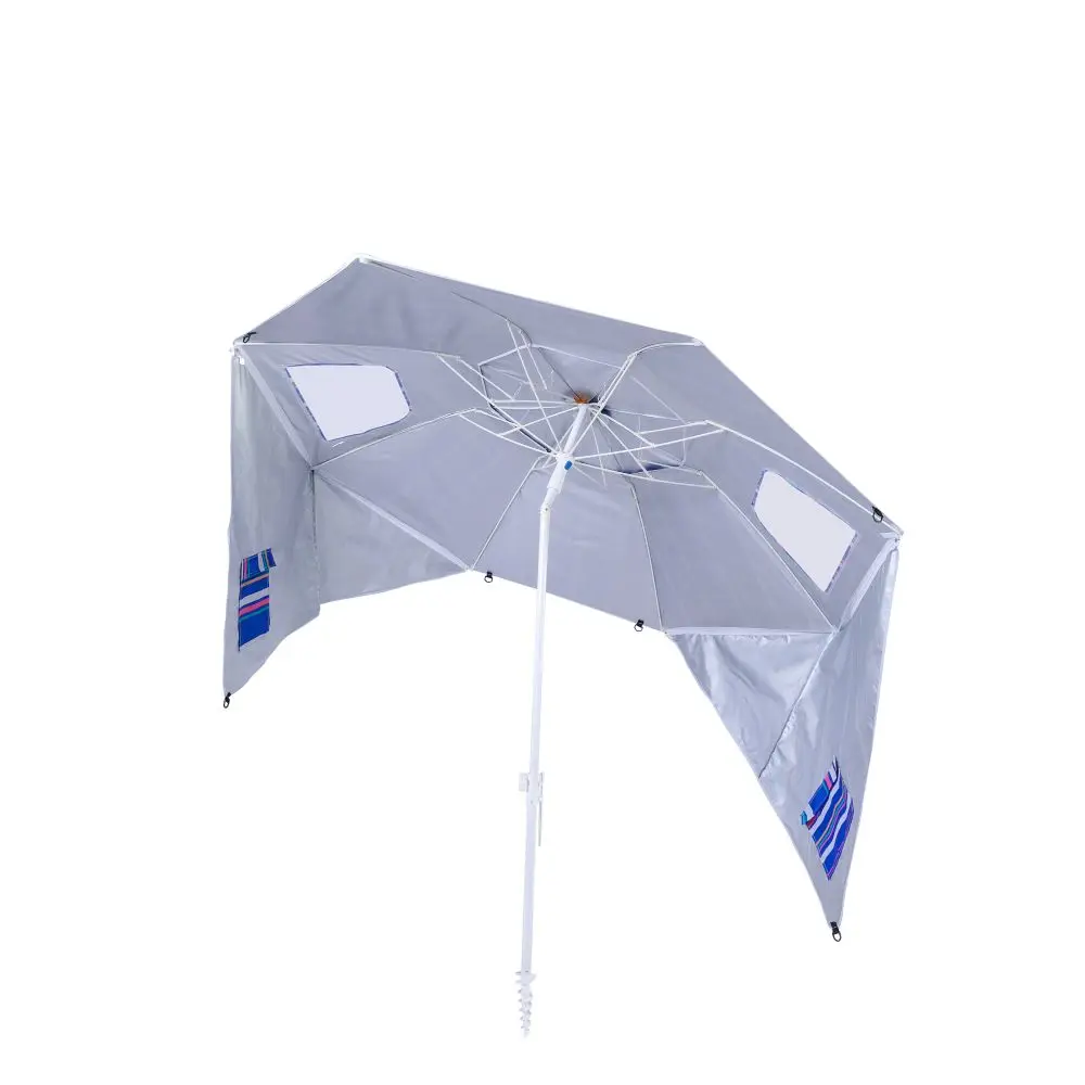 2022 Parasol Protection Ultraviolet-proor Adjustable Outdoor Parasol Sun Shade With Tilting Tilt Fishing Beach Patio Umbrella