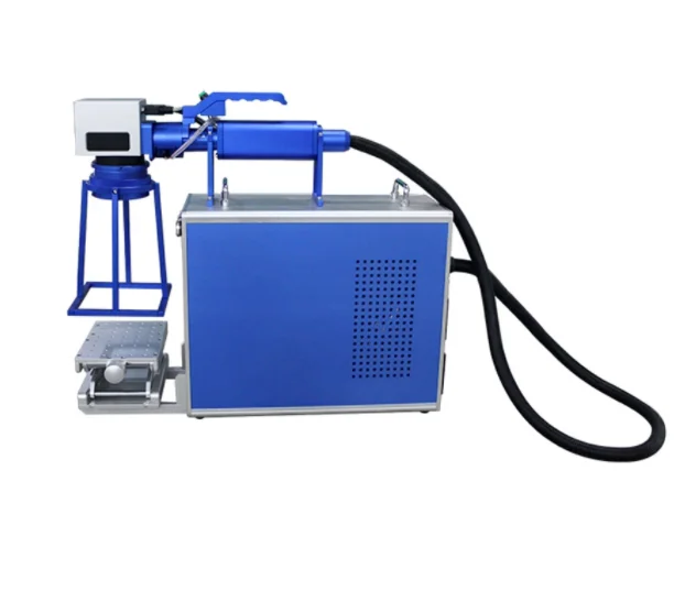 DIAOTU Handheld Fiber Laser Nameplate Marking Machine 20W/30W/50W Max Raycus Laser Engraving Machine