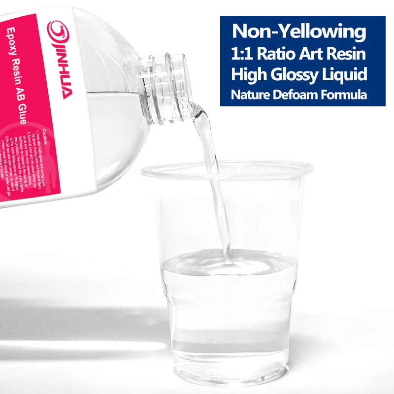 Fast Curing Crystal Clear Epoxy Resin Starter Art Kits For Epoxy Crafts Trays Earrings Jewelry Making Liquid Resin Set Suppliers