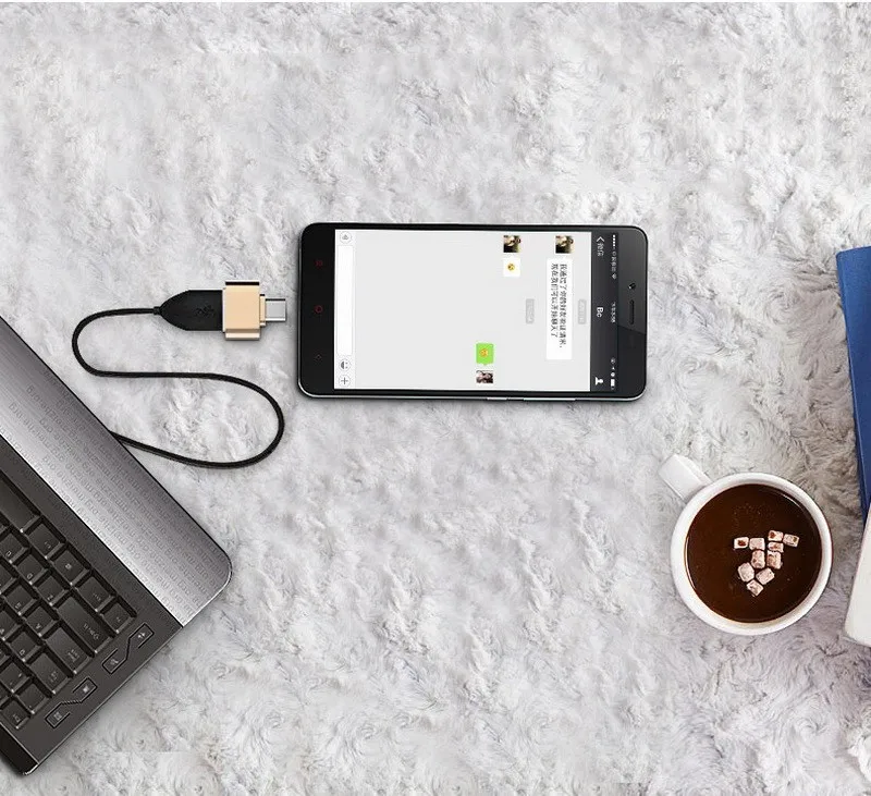  Кабель-адаптер OTG с портом USB Type-C «папа» на 3