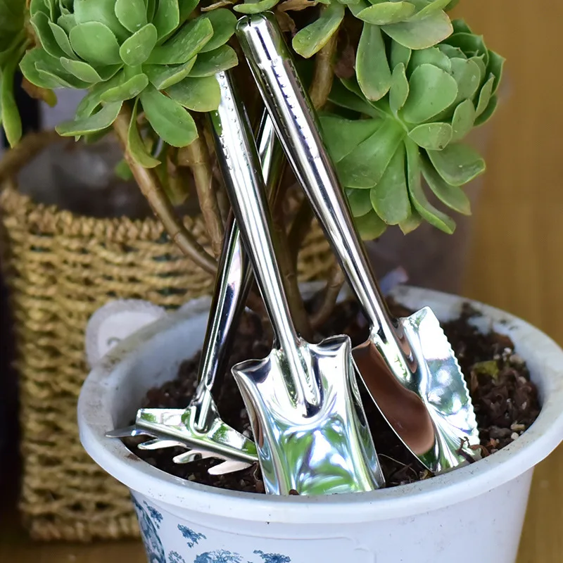 Хит продаж набор инструментов для сада из нержавеющей стали 3 шт.