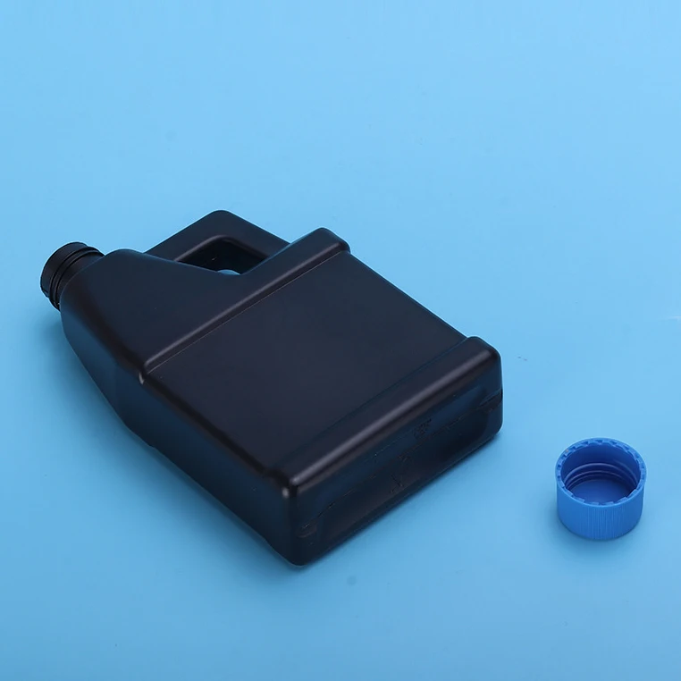 Wholesale HDPE Plastic Screw Cap Small Oil Drum Shape empty gasoline plastic engine oil bottle for motor oil