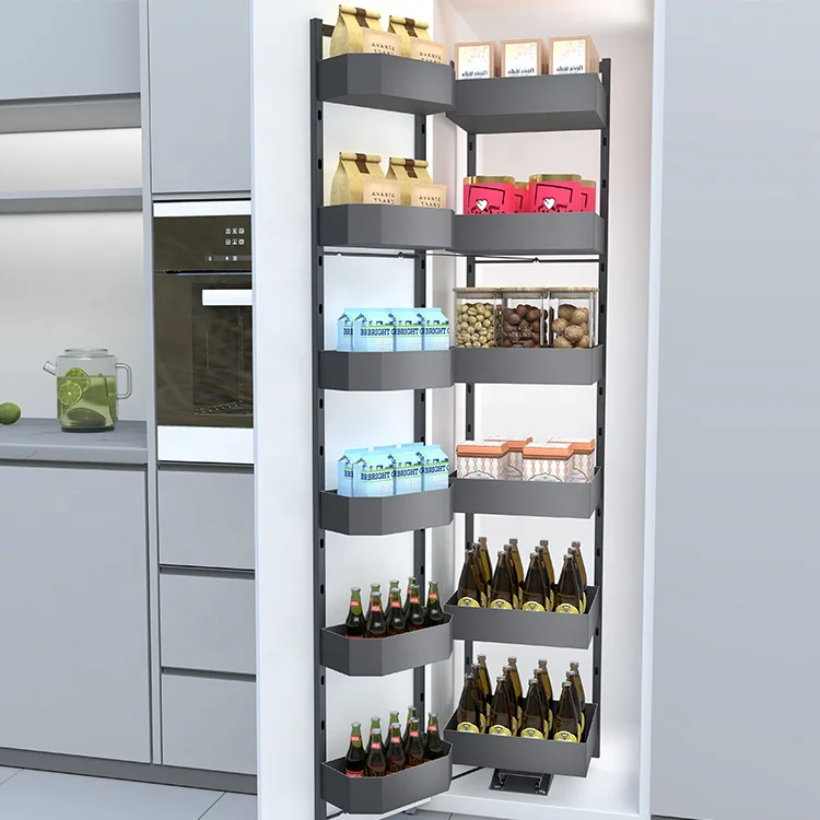 Kitchen cabinet accessories pull out pantry unit storage shelves tall pantry cabinet with pull out shelves