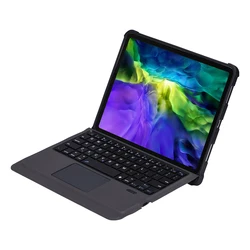 Detachable Wireless Keyboard with Pencil Holder Flip Stand Cover with Touchpad for iPad Pro 11 Inch 2021 2020 2018 Air 4