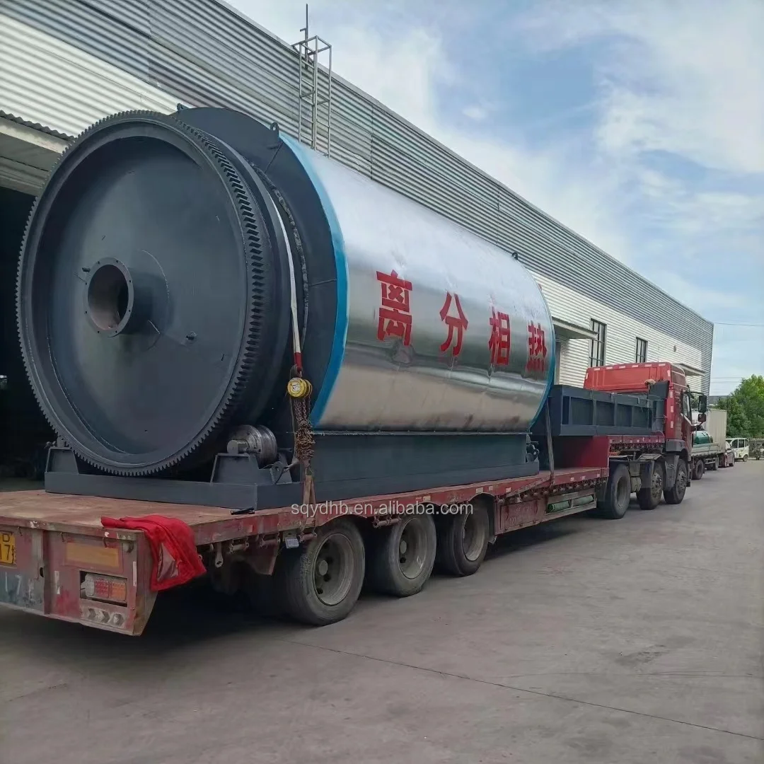 NEW Generation Biomass To Diesel Slow Pyrolysis Plant Machine