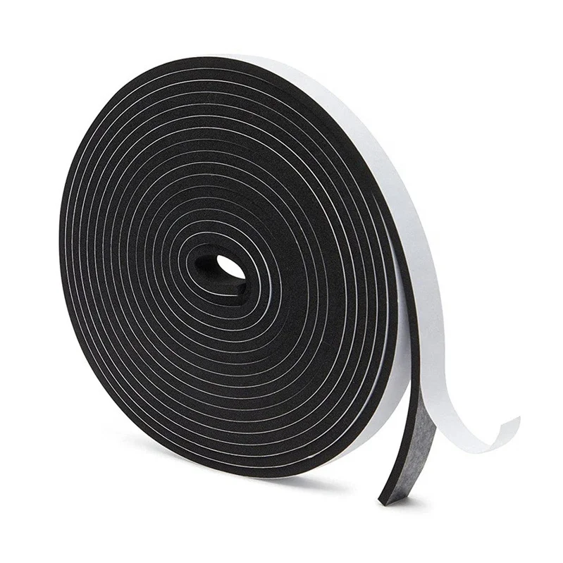 Foam Roll Water-Resistant Closed Cell Self adhesive EPDM seal foam