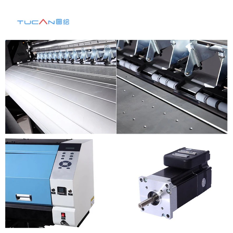 Multicolor machine 3.2m large format DX5 Printhead Double CMYK eco solvent printer for outdoor and indoor