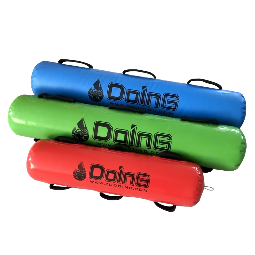 High Quality Multiple Size Color Core Balance Training Sandbags Adjustable Weighted Water Aqua Bulgarian Power Dumbbell Bag