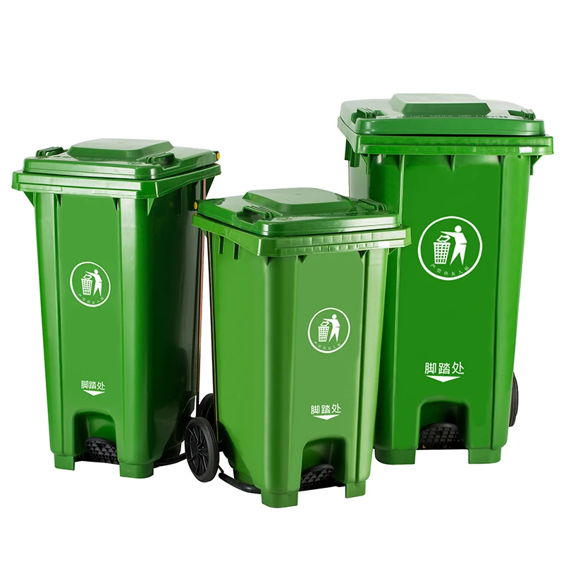 240L Wheeled Trash Rubbermaid Rubbish Outdoor Garbage Can Rubbish Bin dustbin plastic sale price